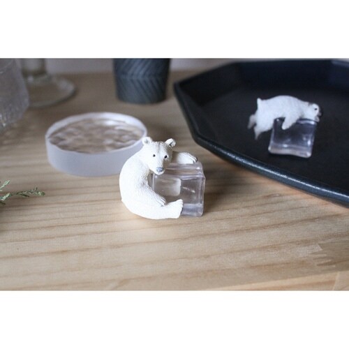 置物 シロクマ ポーラベア オブジェ