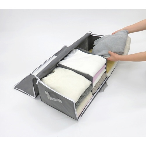 収納袋 衣類 幅70×奥行32×高さ24cm