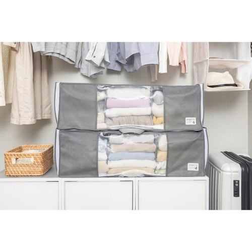 収納袋 衣類 幅70×奥行32×高さ24cm