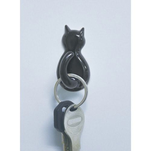 フック 大小 2個組 キャットテール ブラック