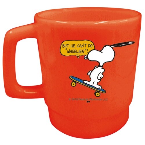 マグカップ 350ml スヌーピー レッド