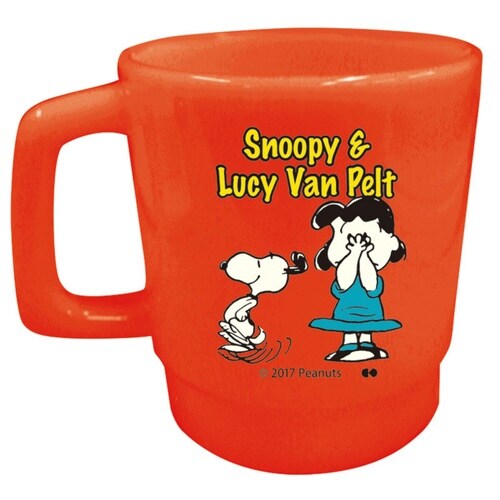 マグカップ 230ml S スヌーピー レッド