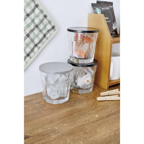 保存容器 キャニスター 475ml ブラック