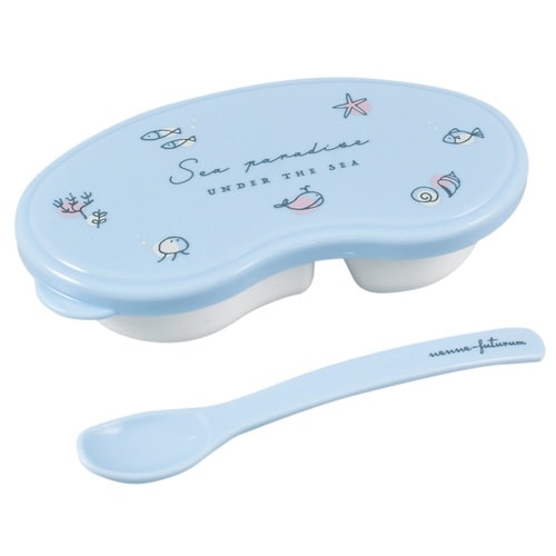 離乳食 容器 Sea 持ち運び 保存 ブルー