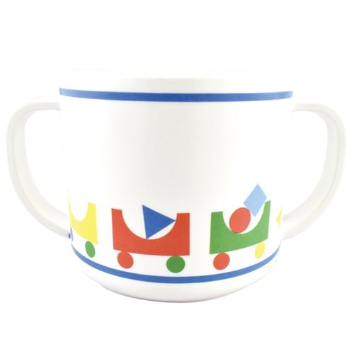 コップ 両手マグ 子供用 ベビー ブルー