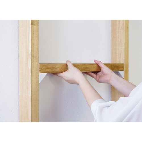 シェルフサポート 棚受 同色2個入り オフホワイト