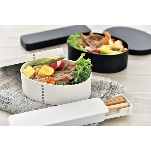 お弁当箱 1段 曲げわっぱ マットホワイト