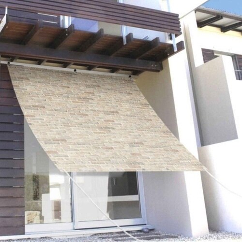 日よけ オーニング レンガ 180x180cm