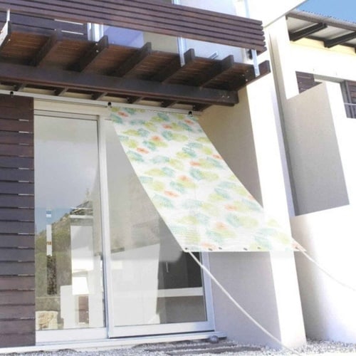 日よけ 光が入るオーニング シダ 90x180cm