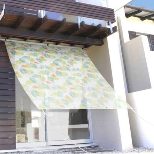 日よけ 光が入るオーニング シダ