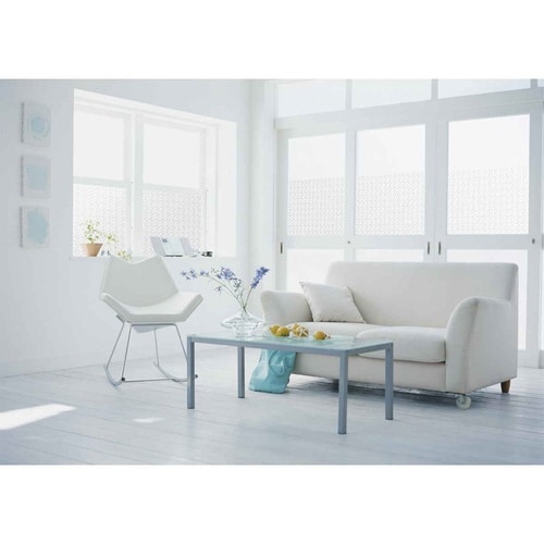 窓 シート 飛散防止 UVカット 切子