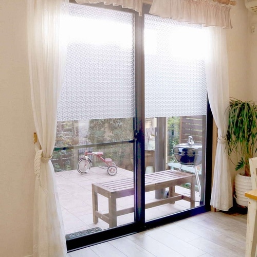 窓 シート 飛散防止 UVカット ストーン