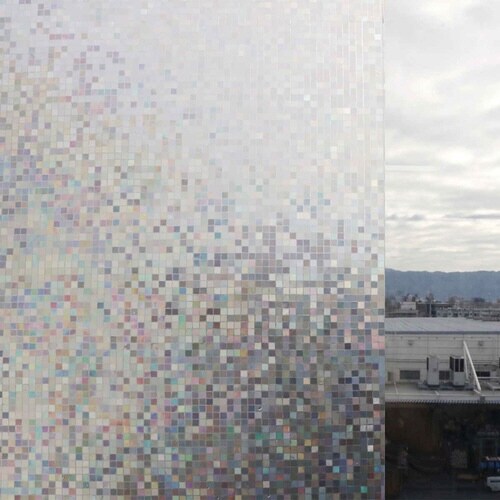 窓 シート 飛散防止 UVカット モザイク