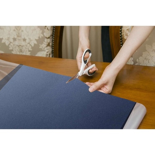 壁紙 はがせる シール ソリッド ダークブルー