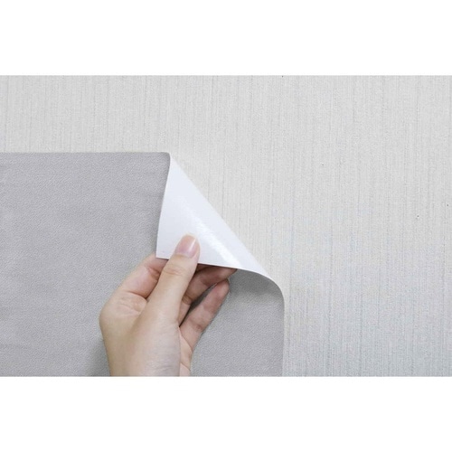 壁紙 はがせる シール ソリッド グレー