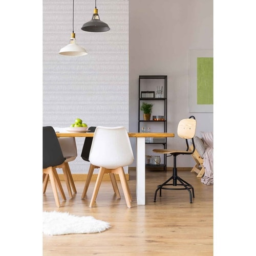 壁紙 はがせる シール スティック グレー