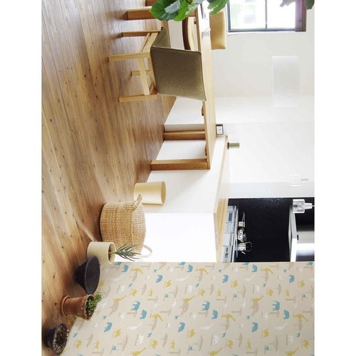 壁紙 はがせる シール 動物 45×250cm