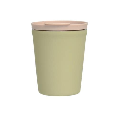 ステンレスタンブラー ライトカーキ×ベージュ