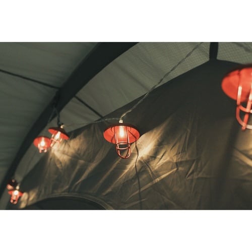 アウトドア ライト 10球 LED レッド