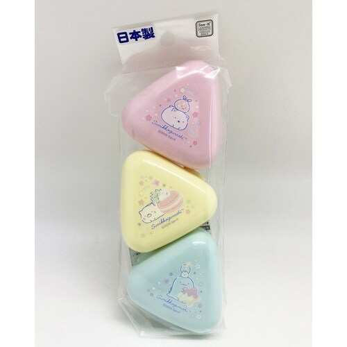 おにぎりケース 3個セット すみっコぐらし 弁当箱