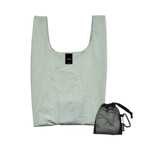 エコバッグ コンビニ 折りたたみ 洗濯 可 グレー