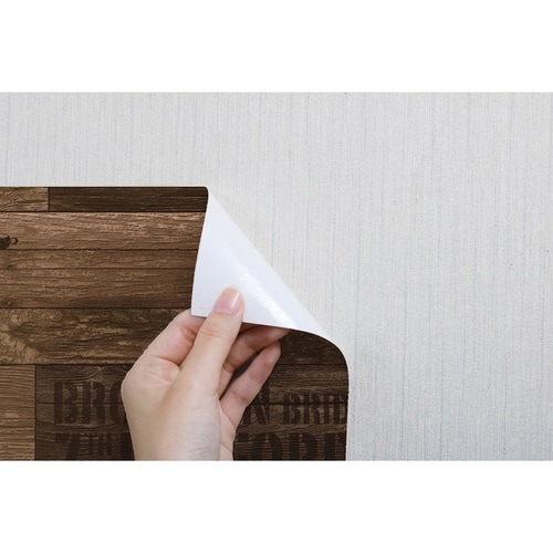 壁紙 はがせる シール スタンプウッド