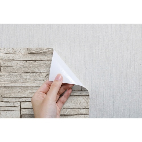 壁紙 はがせる シール 石目 45×250cm