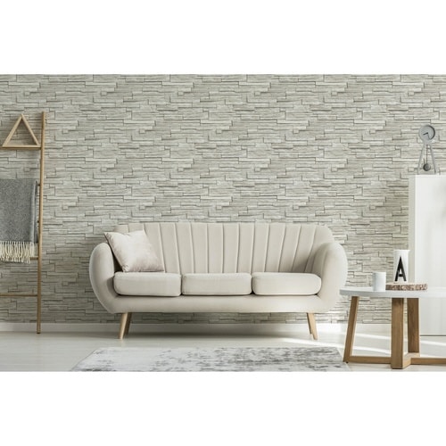 壁紙 はがせる シール 石目 45×250cm