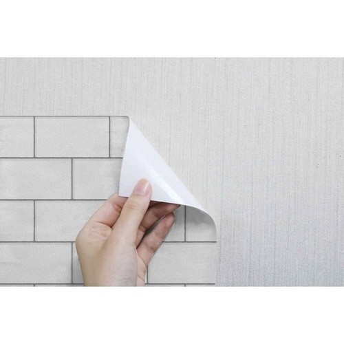 壁紙 はがせる シール ホワイトタイル