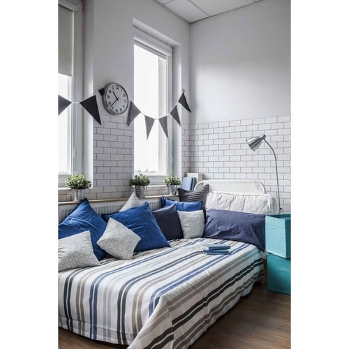 壁紙 はがせる シール ホワイトタイル