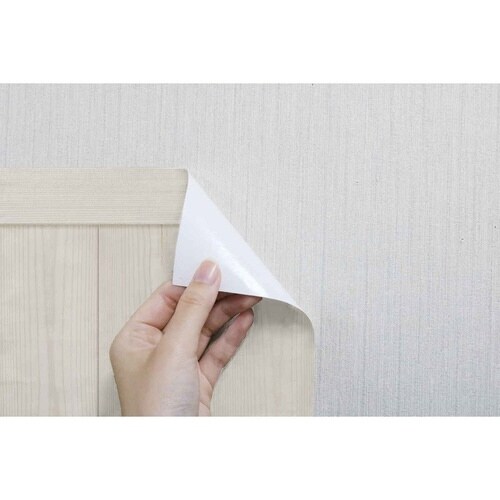 壁紙 腰壁 はがせる シール 木目 ホワイト