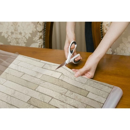 壁紙 腰壁 はがせる シール レンガ