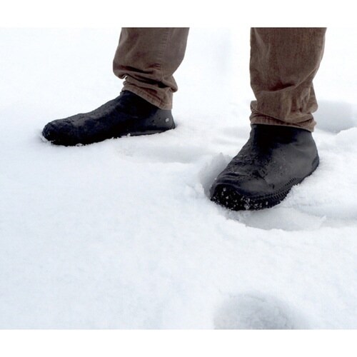 シューズカバー Mサイズ チャコールブラック