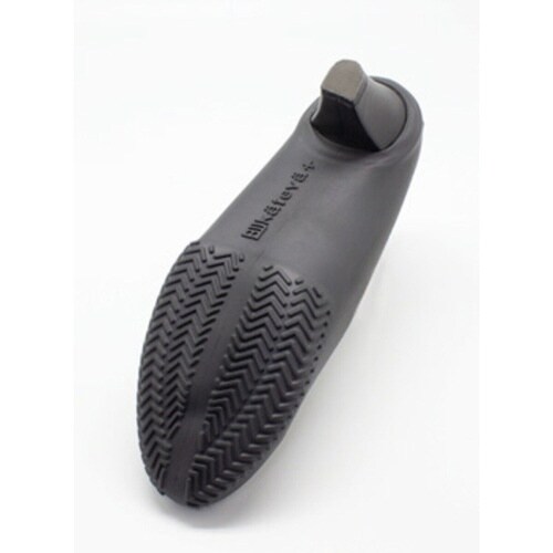 シューズカバー ヒール靴用 チャコールブラック