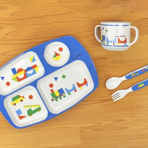 ベビー 食器 ギフト 仕切り皿 スプーン フォーク