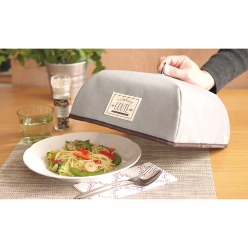 食卓カバー 保温 折りたたみ グレー