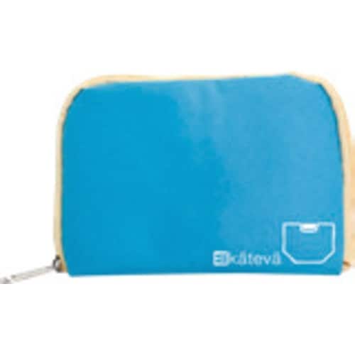 エコバッグ 3way 折りたたみ マチ広 ブルー