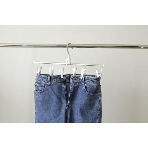 小物干し直線ハンガー Kogure 6ピンチ