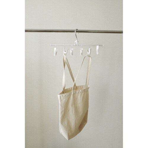 小物干し直線ハンガー Kogure 6ピンチ