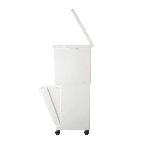 ゴミ箱 55L 2段 ユニード 4分別 ホワイト