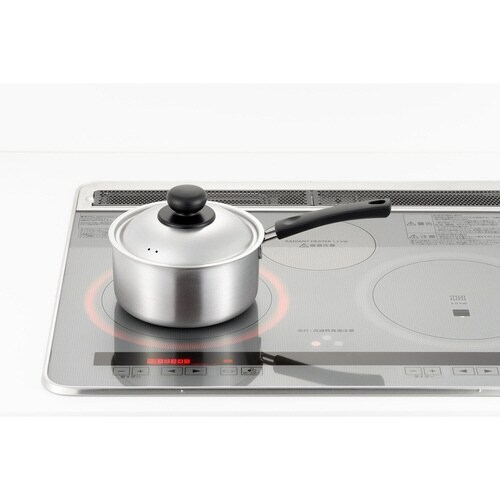 片手鍋 16cm IH対応 蓋付き COOK