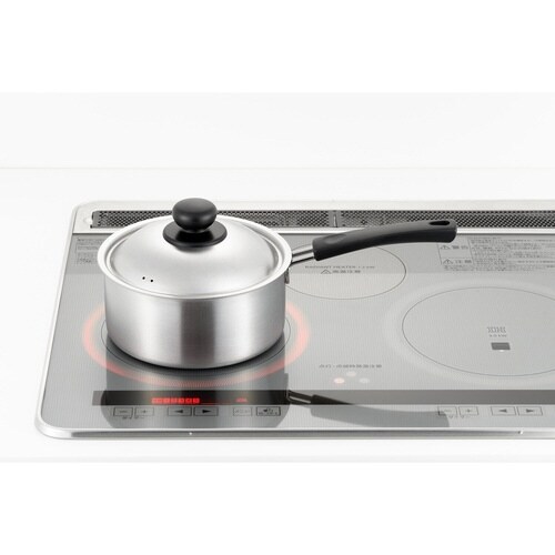 片手鍋 18cm IH対応 蓋付き COOK