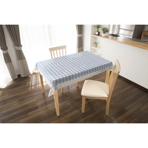 テーブルクロス 130×170cm ブルー