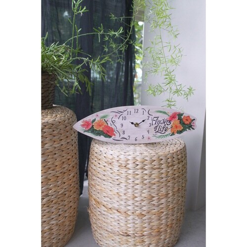 置き時計 アナログ おしゃれ サーフボードクロック