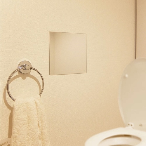 バスミラー ピタッとミラー 正方形 ミラー 鏡