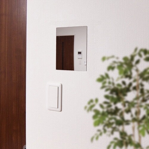 バスミラー ピタッとミラー 長方形 ミラー 鏡