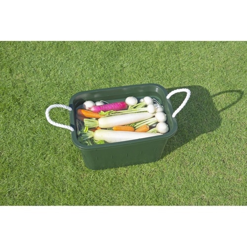 タライ 36L 角型タブ ひも付き