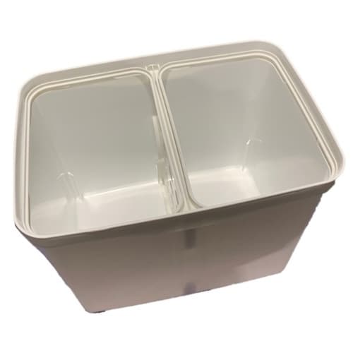 ゴミ箱 20L 分別 ふた付き ホワイト