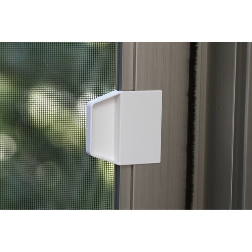 網戸の引き手 屋外 屋内 粘着 日本製 ホワイト