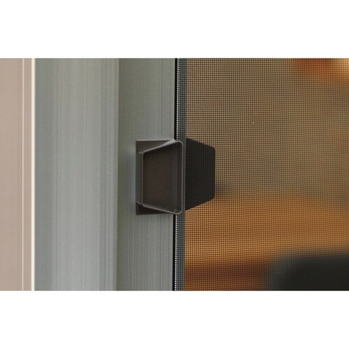 網戸の引き手 屋外 屋内 粘着 日本製 ブラウン